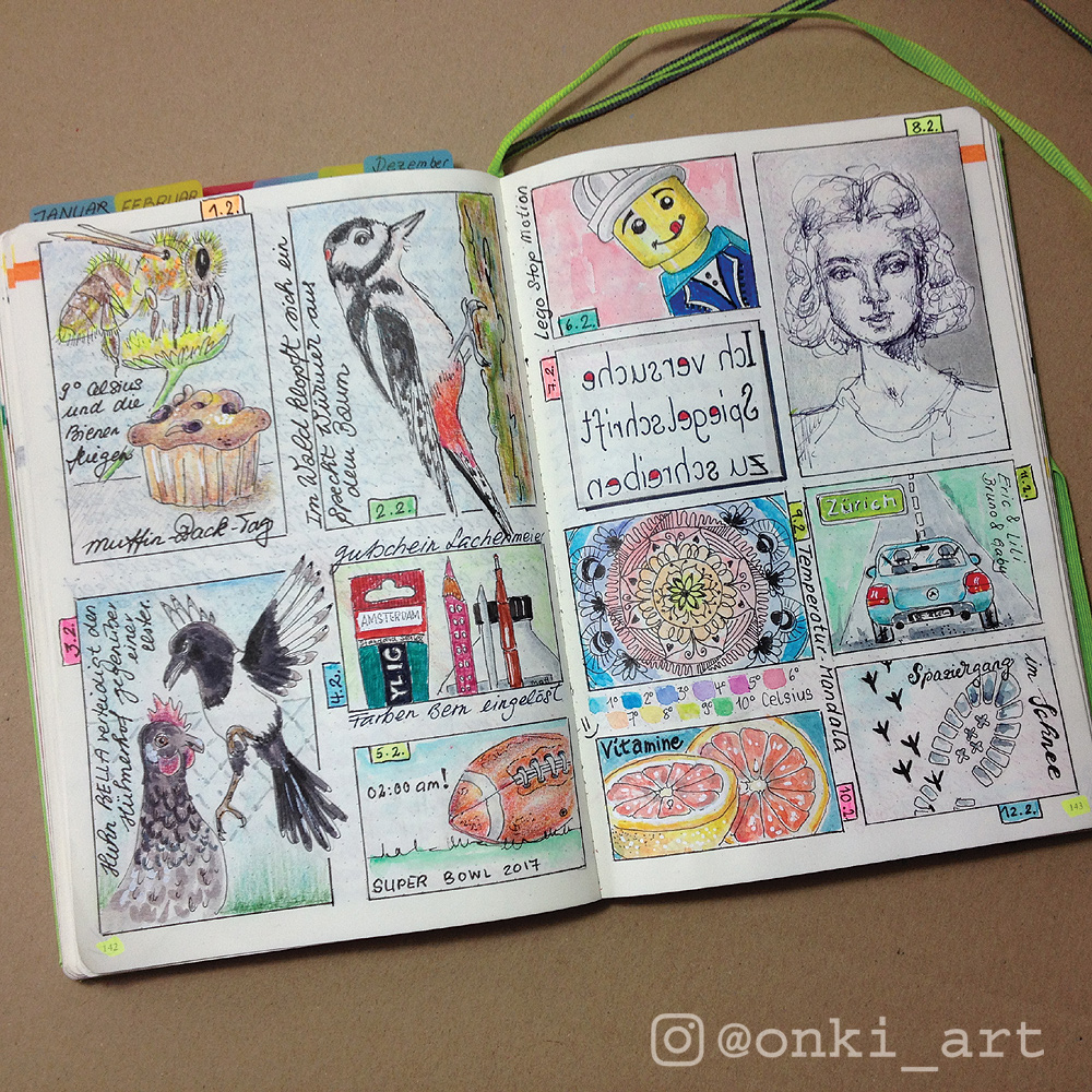 bullet journal memories 