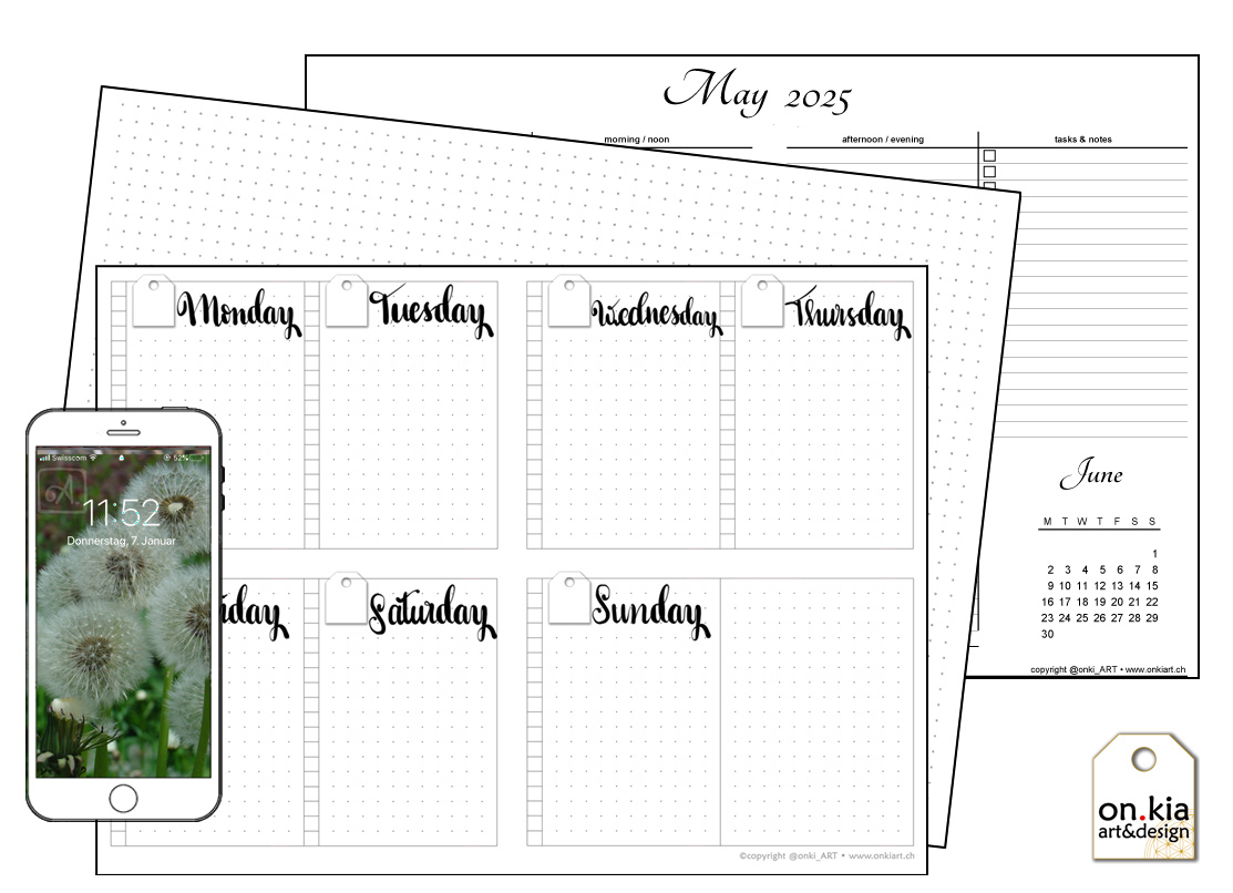 bullet journal download kit